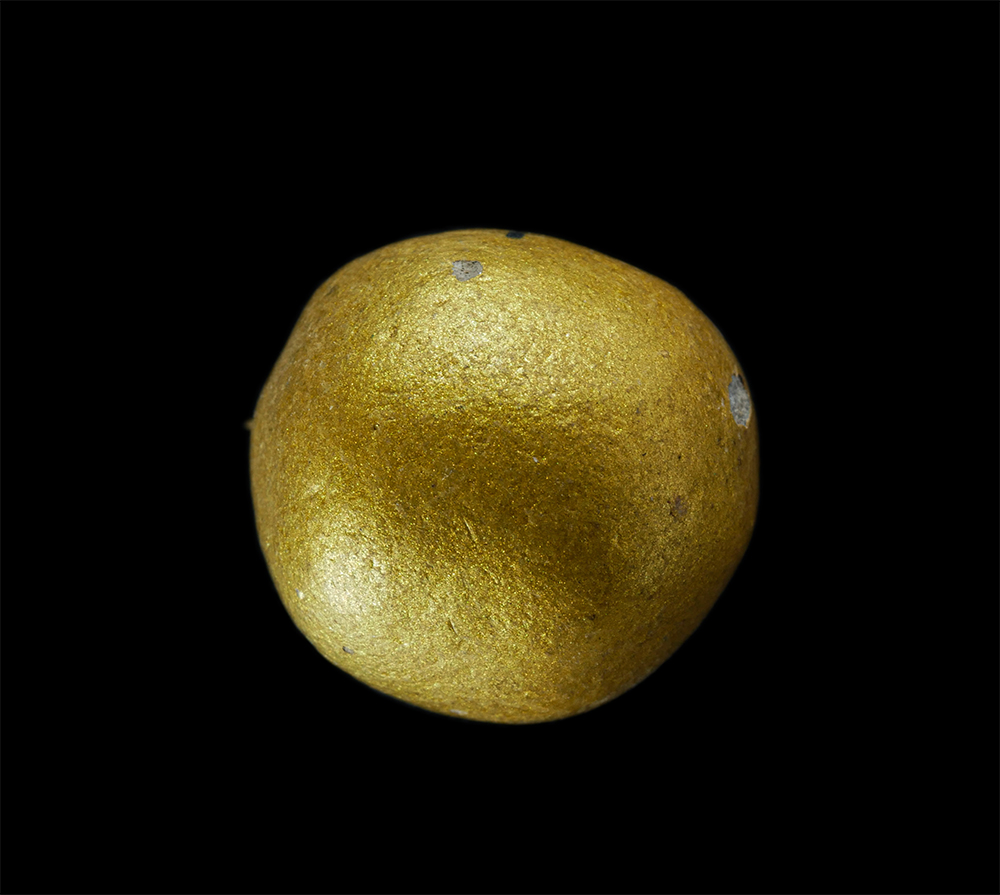 23Jul24 (263)ap.jpg - ลูกองจารยันต์ ผงเก่าสีทอง ไม่ทราบที่ | https://kamulet.in.th